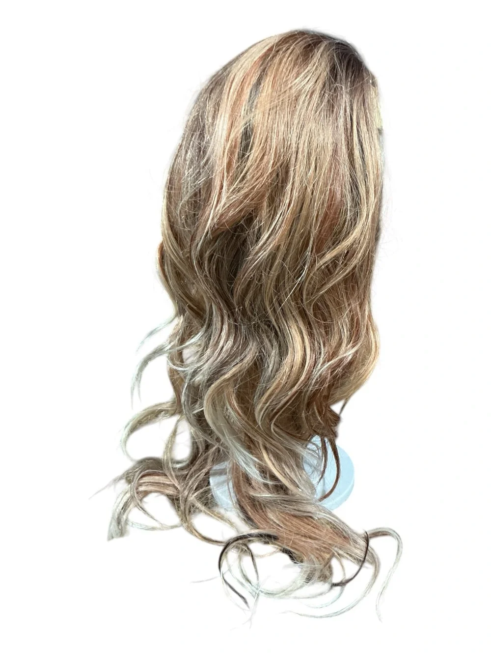 CSC Nakia. Premium Long Wavy Lace Front Wig - Blonde with Highlights